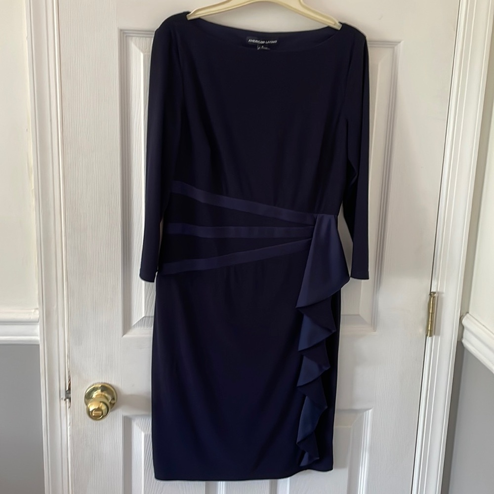 American Living Navy dress size 8